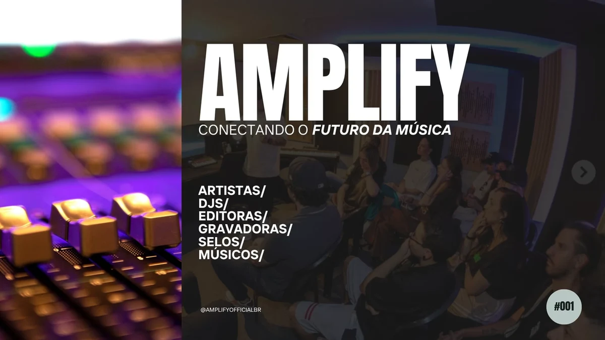 AMPLIFY reúne música eletrônica e solidariedade em São Paulo